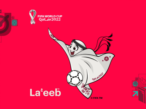 La'eeb' mascota mundia funbol catar Qatar 2022